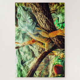 Große Iguana Puzzle