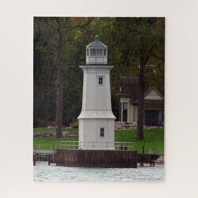 Grosse Ile Nord-Kanal-Front-Range-Light Puzzle (Vertikal)