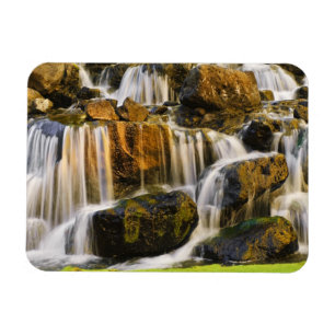 Große Insel, Hawaii. Kaskadenstream, Big Island Magnet