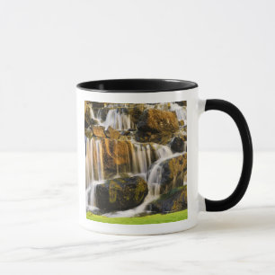 Große Insel, Hawaii. Kaskadierender Bach, Big Isla Tasse