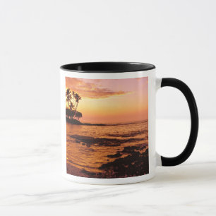 Große Insel, Hawaii. Sonnenuntergang, Big Island H Tasse