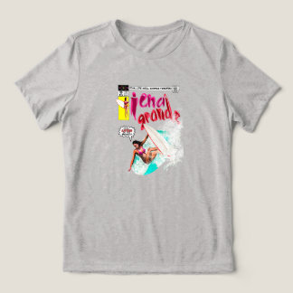 Große Insel Tri-Blend Shirt