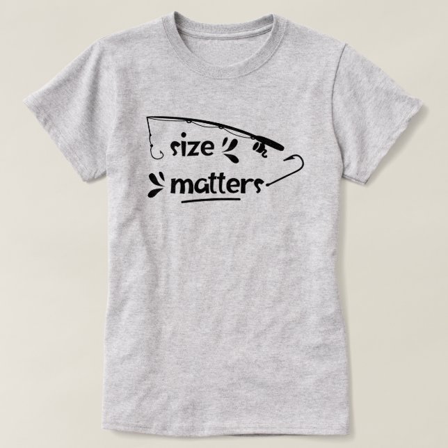 Größe ist wichtig für den T - Shirt von Frauen (Design vorne)