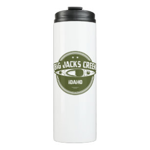 Große Jacke Creek Wild und Landschaftlicher Fluss  Thermosbecher