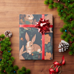 Große Kaninchen Mosaik farbenfrohe Personalisierte Geschenkpapier