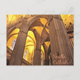 Große Kathedrale von Sevilla, Spanien Postkarte