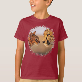 Große Katze, Kleine Katze! T-Shirt