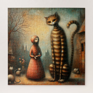 Große Katze Puzzle