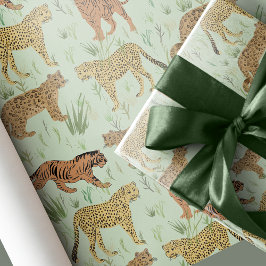 Große Katzen Geschenkpapier