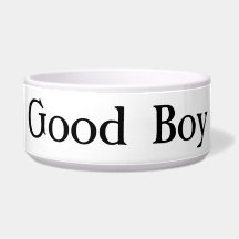 Große Keramik-Good-Boy-Pet-Schüssel für Ihren Good