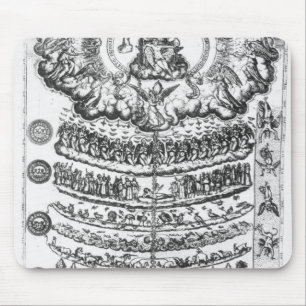 Große Kette des Seins von 'Retorica Christiana Mousepad