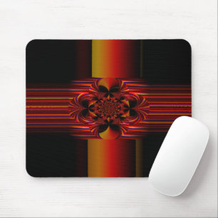Große kleine Streifen mit Bogen Mousepad