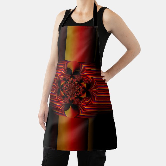 Große kleine Streifen mit Bogen Schürze (InSitu)