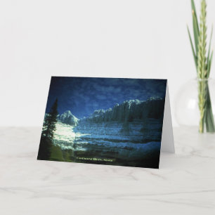 Große kontinentale Teilung Alaska General Friendsh Dankeskarte