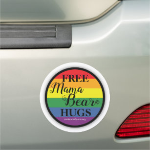 Große, kostenlose Hugs-Round-Car-Magnet Auto Magnet