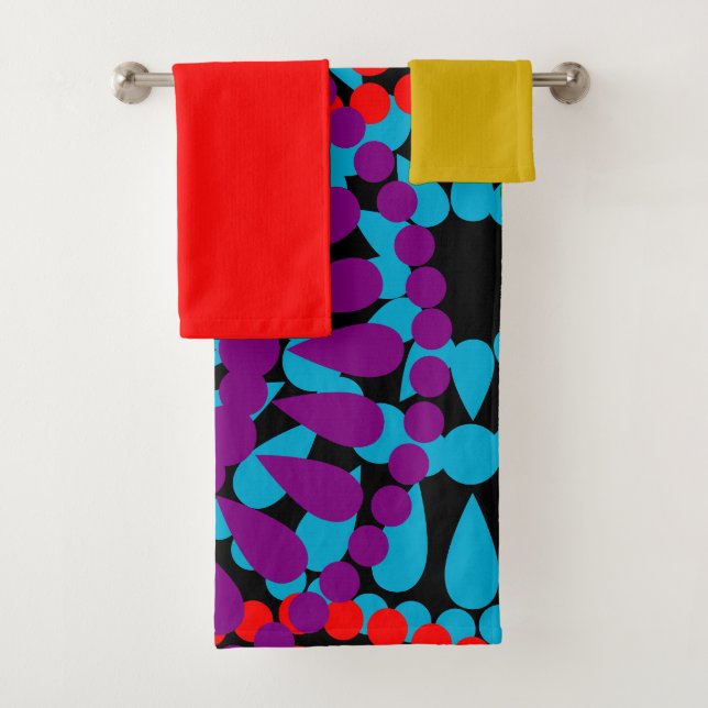 Große Kreise Badehandtuch-Set Badhandtuch Set (Insitu)