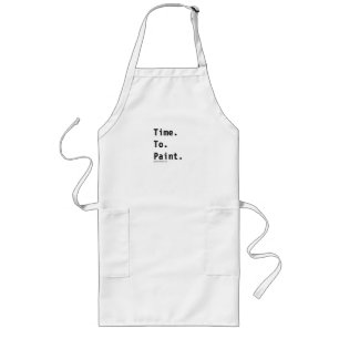 Große Künstler, die Schürze malen