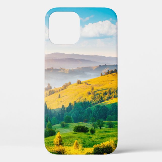 Große Landschaft im Morgenlicht. Loca Case-Mate iPhone Hülle (Rückseite)