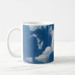 Große, lange Wolke Kaffeetasse