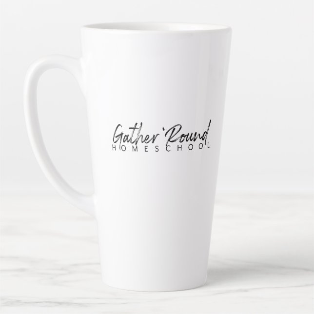 Große latte Tasse (Links)