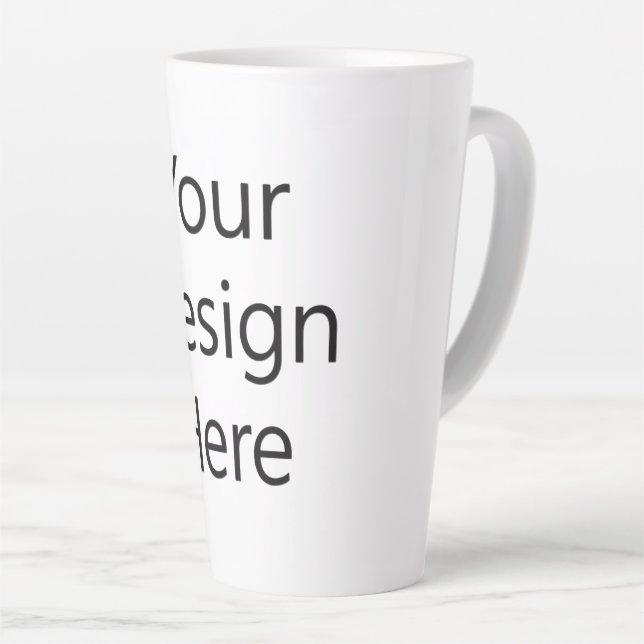 Große Latte-Tasse 17oz Milchtasse (Rechte Ecke)