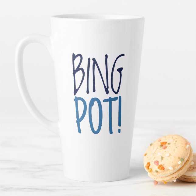 Große Latte-Tasse - Bing Pot! Milchtasse (Beispiel)