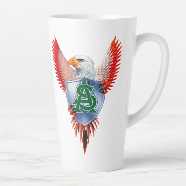 Große Latte-Tasse Milchtasse (Rechts)
