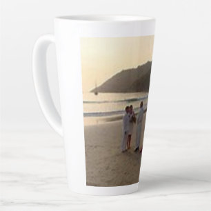 Große Latte-Tasse Wenn Sie gerne Kaffee mit einem Milchtasse