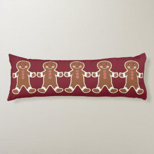 Große Lebkuchen-Jungen-Kissen Seitenschläferkissen