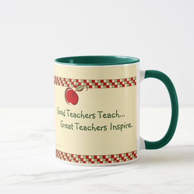 Große Lehrer inspirieren Tasse (Rechts)