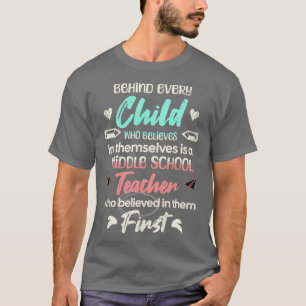 Große Lehrerin der Mittelschule, die an Apprecife  T-Shirt