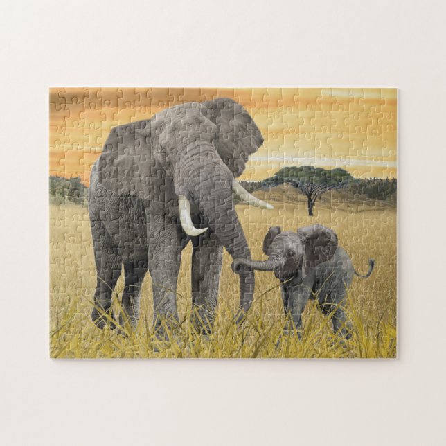 GROSSE LIEBE AUS OBEN PUZZLE (Horizontal)