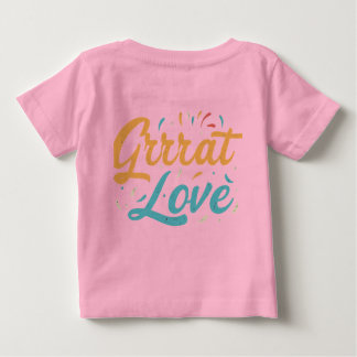 Große Liebe Baby T-shirt