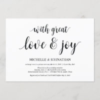 Große Liebe und Freude, Hochzeitsfeiern lädt ein