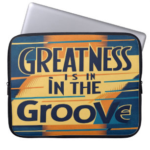 Größe liegt in der Groove-Option 3 Laptopschutzhülle