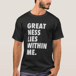 Größe liegt in meinem geometrischen Muster T-Shirt