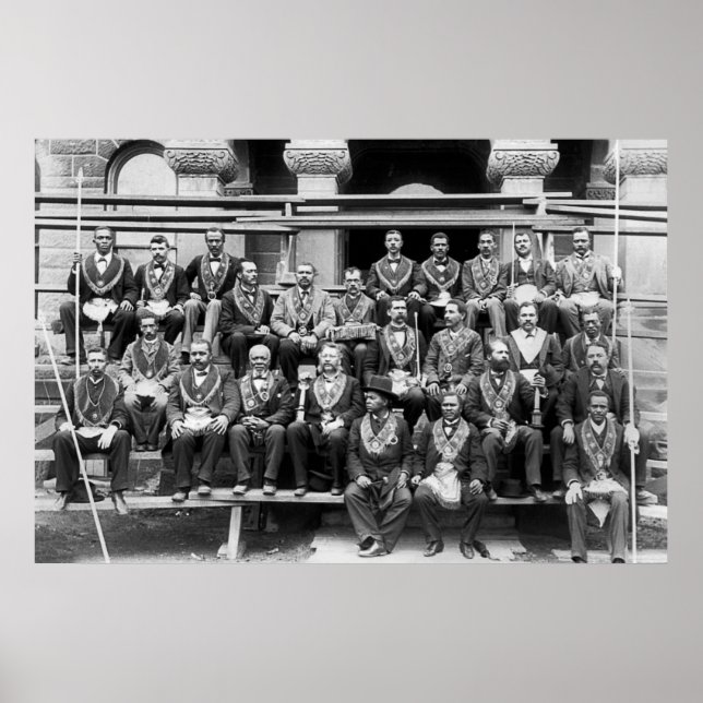 Große Lodge der Masons: 1897 Poster (Vorne)