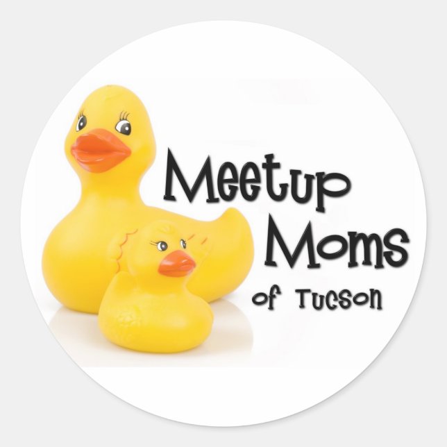 Große Logo-Aufkleber Runder Aufkleber (Vorderseite)