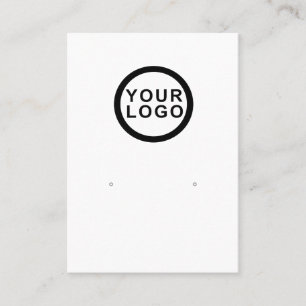 Große Logo-Minimal-Schmuckkollektion Visitenkarte