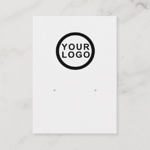 Große Logo-Minimal-Schmuckkollektion Visitenkarte