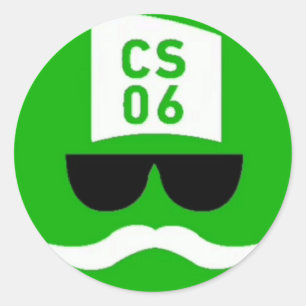 große Logoaufkleber Runder Aufkleber