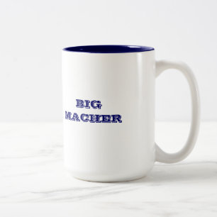GROSSE MACHER EINFLUSSREICHE PERSON VIP DER ZWEIFARBIGE TASSE