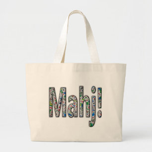 Große Mahjong-Tasche - Mahj! Jumbo Stoffbeutel