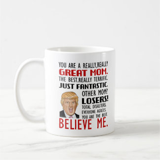 Große Mama Tasse, Geschenk für Mama, Trump-Tasse Kaffeetasse