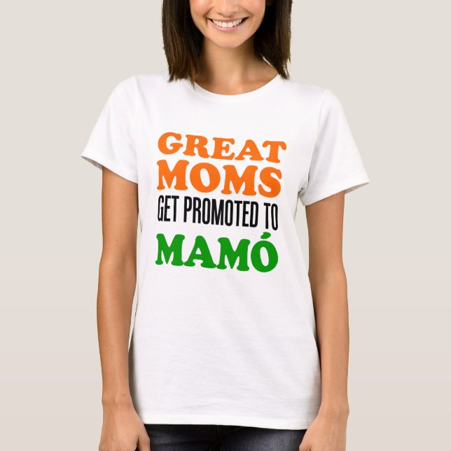 Große Mamas gefördert zu Mamo T-Shirt (Vorderseite)