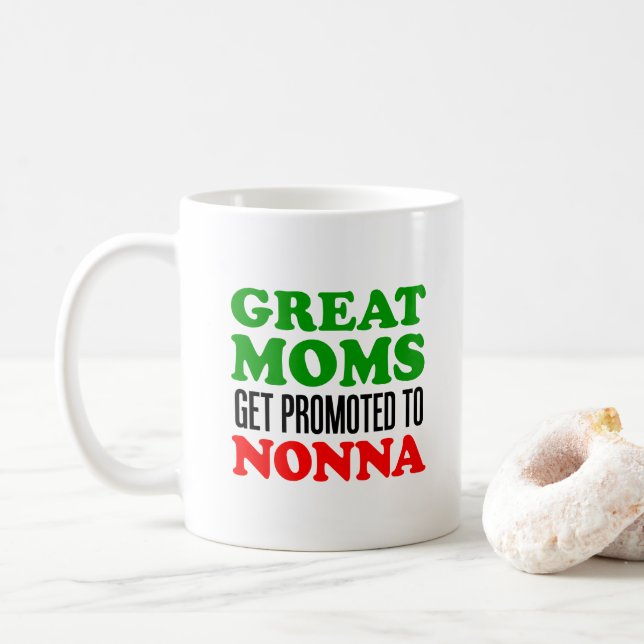 Große Mamas gefördert zu Nonna Tasse (Mit Donut)