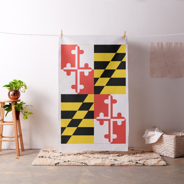 Große Maryland-Flag Pima-Baumwolle (54" Breite) Stoff (Beispiel)