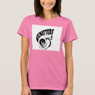 Größe Materie Turbo-Shirt T-Shirt