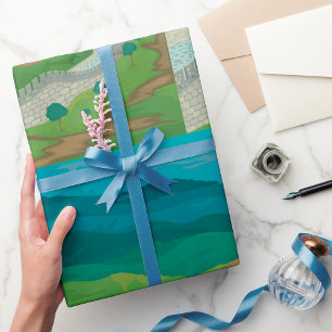 Große Mauer aus China-Umschlagpapier Geschenkpapier