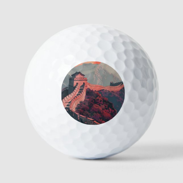 Große Mauer der China Golfball (Vorderseite)